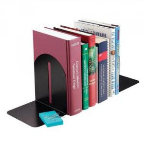 Cheap Stationery Supply of Bookends Modern Design Metal Black Pack of 2 Office Statationery