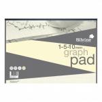 Graph Pad 85gsm with Scale Area 380x280mm 1mm 5mm 10mm Grid 50 Sheets A3 Cream Wove