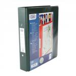 Elba Vision Ring Binder PVC with Clear Front Pocket 2 O-Ring Size 25mm A5 Green Ref 100080883
