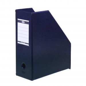 Cheap Stationery Supply of Concept Magazine Rack File Plastic Jumbo 110mm Blue A4 Pack of 5 Office Statationery