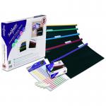 Snopake HangGlider Suspension Files Polypropylene with Tabs Foolscap Assorted Ref 10279 [Pack 25]