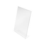 Slanted Sign Holder Side Loading A5 Clear