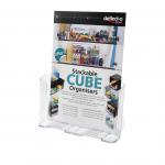 Literature Holder Standard Rigid A4 Clear