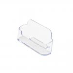 Business Card Holder Desktop Single Pocket Clear
