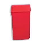 Flip Top Bin Composite Plastic 54 Litres Red