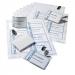 Cheap Stationery Supply of Durable Name Badge Set Visitor Assorted 20 Badges 60x90mm and 4 Insert Sheets 8181-00 Office Statationery