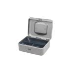 Combination Cash Box Metal 200mm Mercury