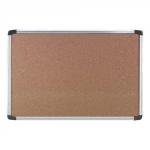 Nobo Euro Plus Noticeboard Cork with Fixings and Aluminium Trim W924xH615mm Ref 30530320