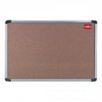 Nobo Euro Plus Noticeboard Cork with Fixings and Aluminium Trim W1226xH918mm Ref 30530321