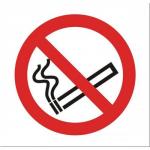 Stewart Superior Sign Self-adhesive Vinyl - No Smoking - 150x150mm Ref NS020