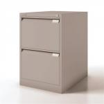 Bisley BS2E Filing Cabinet 2-Drawer H711mm Goose Grey Ref BS2E-73