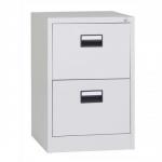 Triumph Contract Everyday Filing Cabinet 2 Drawer Lockable W470xD622xH711mm Foolscap Grey Ref X2DL