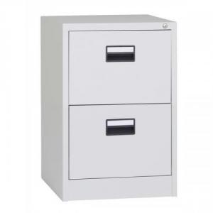 Cheap Stationery Supply of Triumph Contract Everyday Filing Cabinet 2 Drawer Lockable W470xD622xH711mm Foolscap Grey X2DL Office Statationery