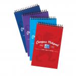 Campus Reporters Notebook Card Cover Headbound 140 Pages 90gsm 125x200mm Ref 400013924 [Pack 10]