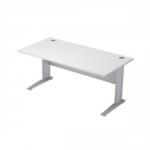 Sonix Premier Cantilever Desk Rectangular W1600xD800xH725mm White