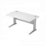Sonix Premier Cantilever Desk Rectangular W1400xD800xH725mm White