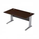 Sonix Premier Cantilever Desk Rectangular W1400xD800xH725mm Dark Walnut