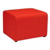 Adroit Bob Reception Chair Box Shape W600xD600xH450mm Wine