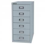 Bisley SoHo Multidrawer Cabinet 6-Drawer H590mm Grey