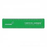 Remarkable Recycled Flexi Ruler 15cm Green Ref 7201-4103-503 [Pack 5]