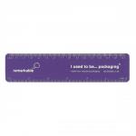 Remarkable Recycled Flexi Ruler 15cm Purple Ref 7201-4103-509 [Pack 5]