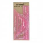 Remarkable Biodegradable Geometry Set Pink