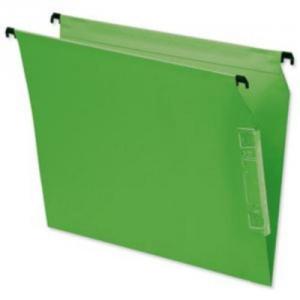 Cheap Stationery Supply of Esselte Pendaflex Lateral File Kraft 205gsm V-base Capacity 15mm W330mm Green 93611 Pack of 25 Office Statationery