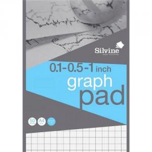 Cheap Stationery Supply of Student Graph Pad 70gsm 0.1inch 0.5inch 1inch Grid 50 Sheets A4 Green Cover Pack of 10 Office Statationery