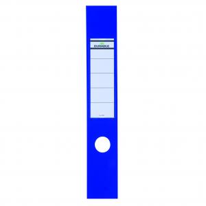 Cheap Stationery Supply of Durable Ordofix Spine Labels Self-adhesive PVC for Lever Arch File Blue 8090/06 Pack of 10 Office Statationery