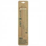 Linex Nature Ruler Biodegradable Bevelled and Tracing Edges 300mm Clear Ref LXON1030