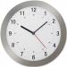 Cheap Stationery Supply of Wall Clock Radio Controlled Diameter 300mm Grey Office Statationery