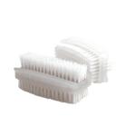 Bentley Nail Brush Double Sided Plasic White Ref KG/CL190/2 Pack of 2