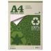 Cheap Stationery Supply of Silvine Everyday Refill Pad Recycled Wirebound Ruled Margin 160pp 70gsm A4 RE4FM Pack of 6 Office Statationery