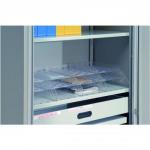 Bisley Pigeon Hole Unit For Storage Cupboard Including Shelf
