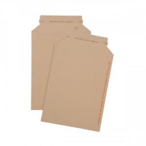 Cheap Stationery Supply of Envelope Brown Card Dual Seal System 450gsm A4 Pack of 25 Office Statationery