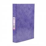 Concord Contrast Ring Binder Laminated 2 O-Ring Capacity 25mm A4 Purple Ref 82196 [Pack 10]