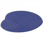 Mouse Mat Ergonomic Non Slip with Gel Wrist Rest Blue