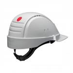 3M Solaris Safety Helmet Ventilation Peltor Uvicator Neck Protection White Ref G2000CUV-VI