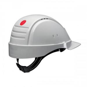 Cheap Stationery Supply of 3M Solaris Safety Helmet Ventilation Peltor Uvicator Neck Protection White G2000CUV-VI Office Statationery