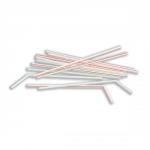 CaterX Plastic Drinking Straws Assorted Pack of 100