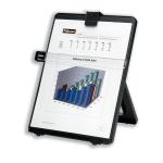 Fellowes Workstation Copyholder Easel Capacity 10mm with Line Guide A4 Black Ref 21106