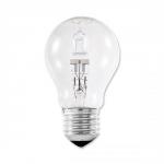 Light Bulb Energy Saving GLS Halogen Screw Fitting 77W Clear