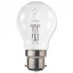 Light Bulb Energy Saving GLS Halogen Bayonet Fitting 46W Clear
