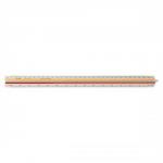 Rotring Triangular Reduction Scale School Plastic Fluted DIN in CM and MM Ref S0220561