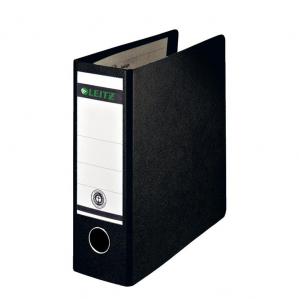 Cheap Stationery Supply of Leitz Board Lever Arch File Upright 77mm Spine A5 Black 1075-00-95 Pack of 5 Office Statationery