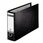 Leitz Board Lever Arch File Oblong Landscape 77mm Spine A3 Black Ref 1073-00-95 Pack of 2