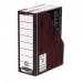 Cheap Stationery Supply of Fellowes Bankers Box Premium Magazine File Fastfold A4 Plus Woodgrain 0723302 Pack of 10 Office Statationery