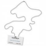 Durable Badge Chain 850mm Nickel Plated Ref 8104 Pack of 10