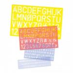 Helix Lettering Stencil Set 5mm 10mm 20mm 30mm Ref H40891