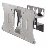 Hama LCD Wall Bracket Easy1 Steel Plate Flush 20 Tilt Up To 32in Screen Holds 20kg Silver Ref 11548